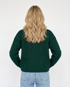 Miška megztas megztinis su kabeliu 