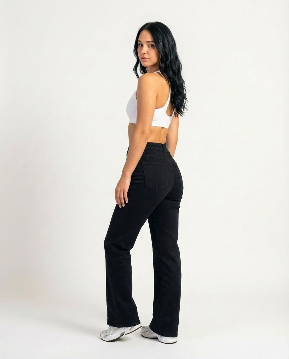 Smiltė laisvo kirpimo džinsinis audinys