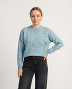 Gėlėtas Rūtos megztinis