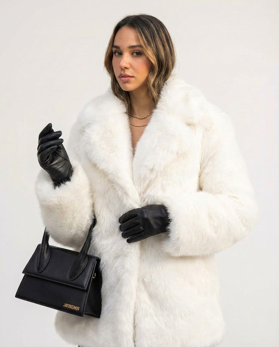 Nida Faux Fur Coat