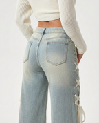 Nida Ribbon džinsinis audinys