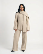 Moteriškas megztas komplektas 