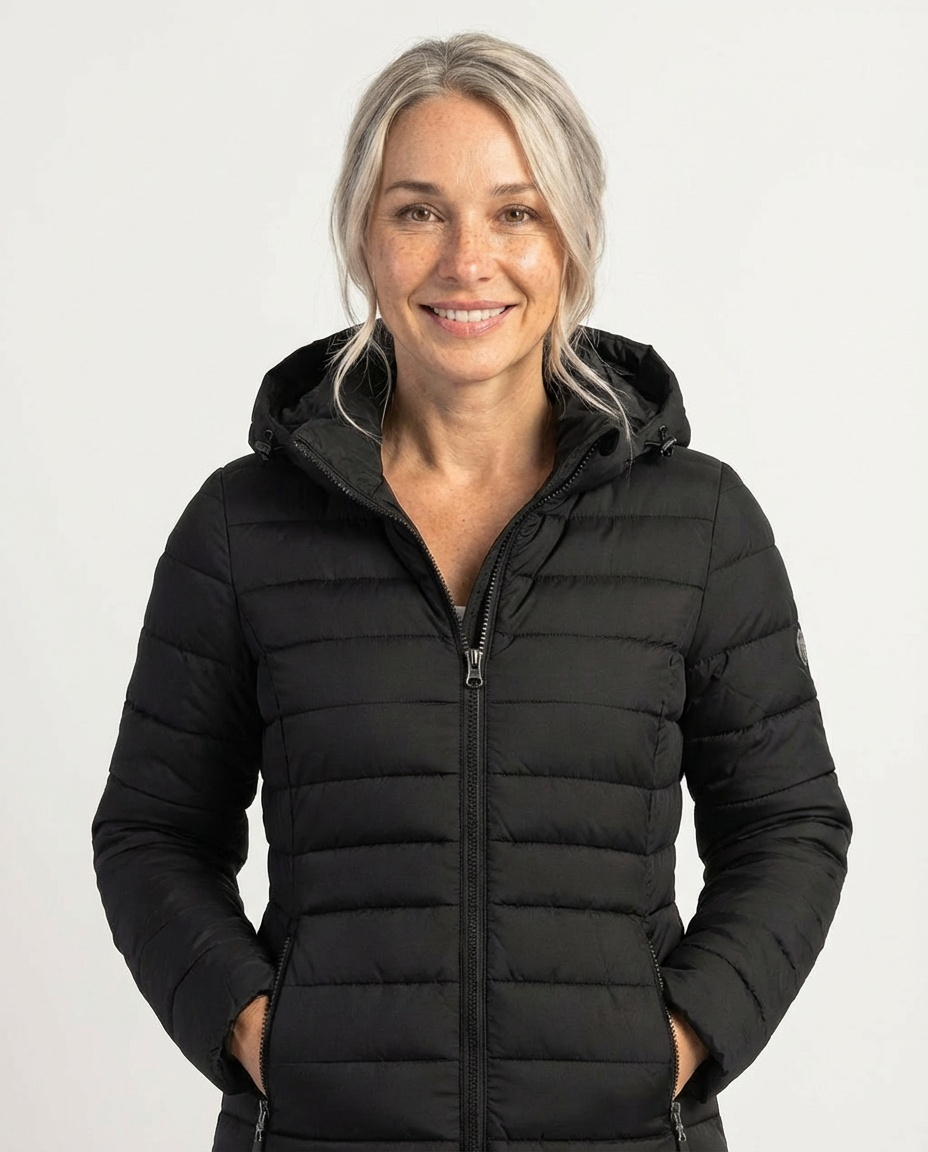 Šešuva žieminis pūstas paltas