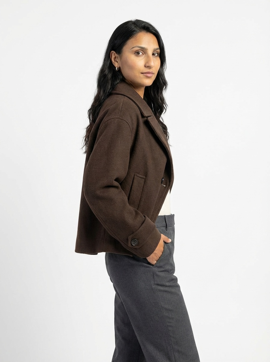 Austė dvieilis paltas