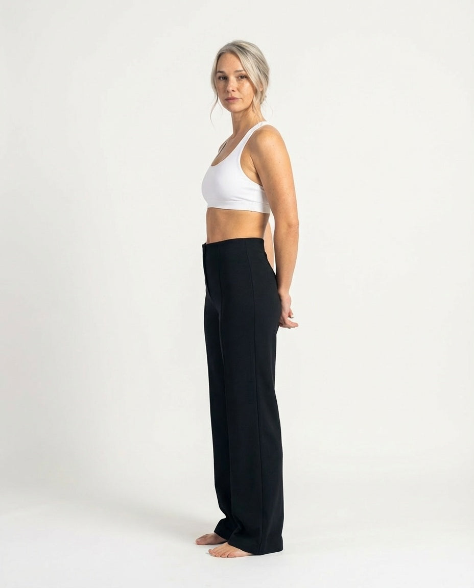 Laima šenilinės platėjančios kelnės