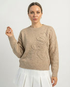 Gėlėtas Rūtos megztinis