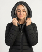 Šešuva žieminis pūstas paltas