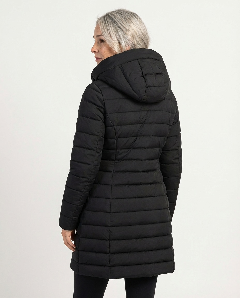 Šešuva žieminis pūstas paltas