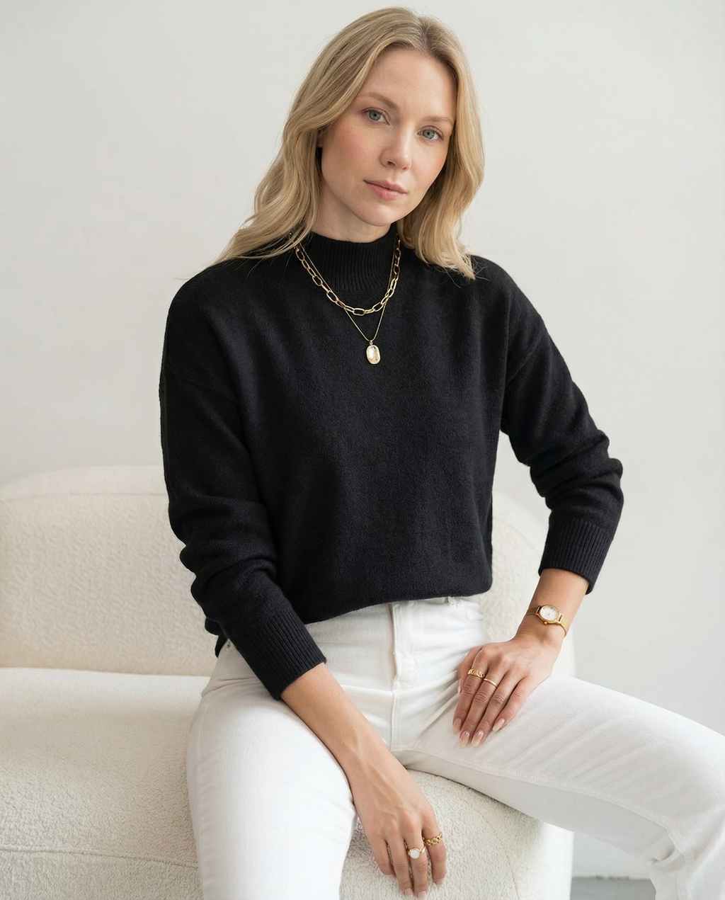 Nida minkštas megztinis