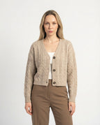 Miška megztas megztinis su kabeliu 