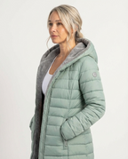 Šešuva žieminis pūstas paltas