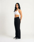 Smiltė laisvo kirpimo džinsinis audinys