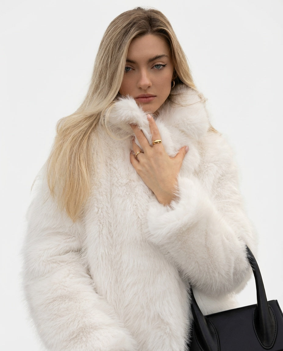 Nida Faux Fur Coat