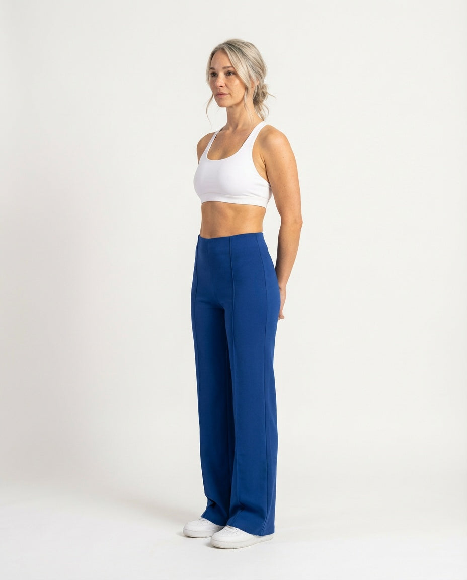 Laima šenilinės platėjančios kelnės