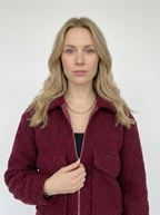 Purpurinės pakrantės striukė